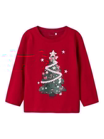 Mini longsleeve RAPOLA Jester Red Regular Fit