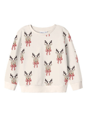 Mini trui ROMIA Cloud Dancer Regular Fit