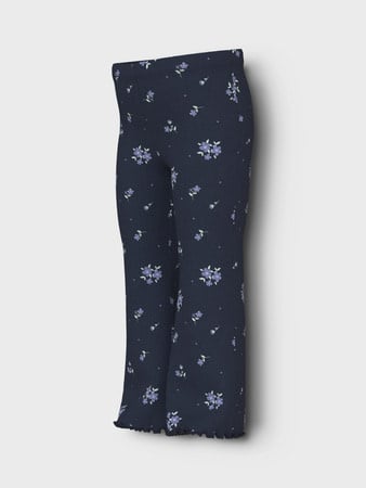 Mini broek VEMIA Navy Blazer Blossom Flared Fit