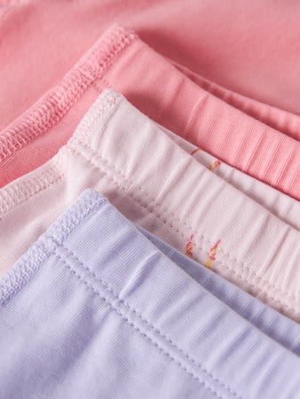 Mini slip 3P BALLARINA Pearl w/ Peony + Purple Heather