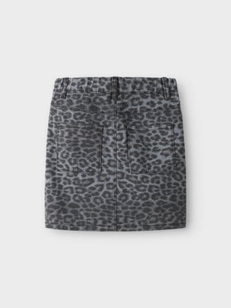 Kinderrock SALLI Nacht Eule GRAU LEOPARD