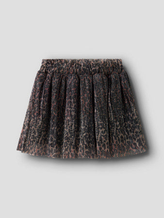 Mini rok RISARING Seal Brown LEO