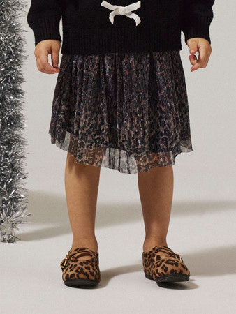 Mini rok RISARING Seal Brown LEO