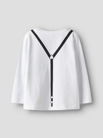 Mini longsleeve RYDER Bright White Regular Fit