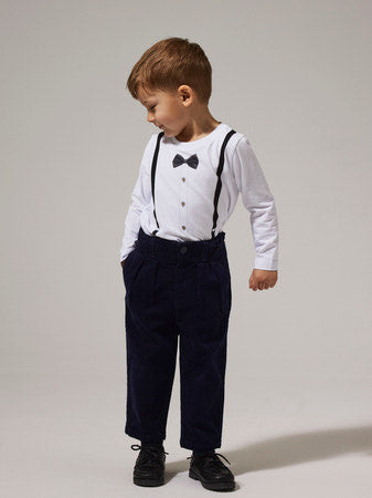 Mini longsleeve RYDER Bright White Regular Fit