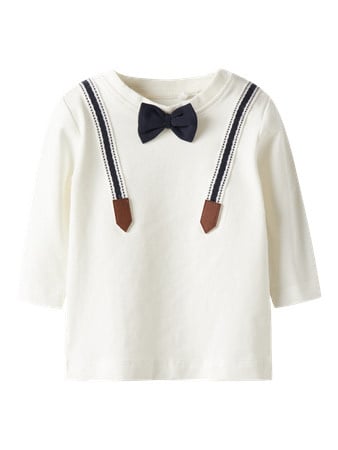 Baby longsleeve RUFUS Cloud Dancer Regular Fit