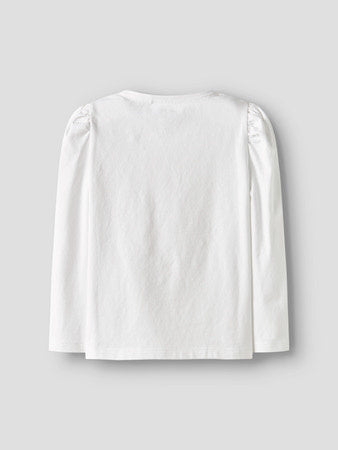 Mini longsleeve SKATY Bright White Regular Fit