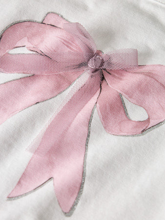 Mini longsleeve SKATY Bright White Regular Fit