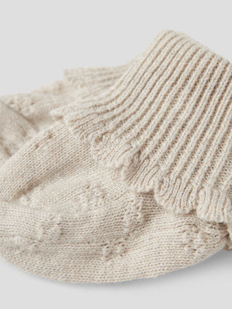 Baby slofjes SULLY Peyote Melange