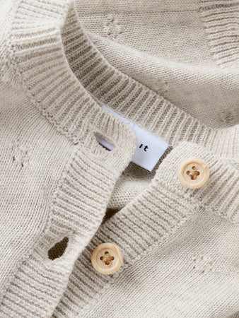 Baby vest SULLY Peyote Melange Regular Fit