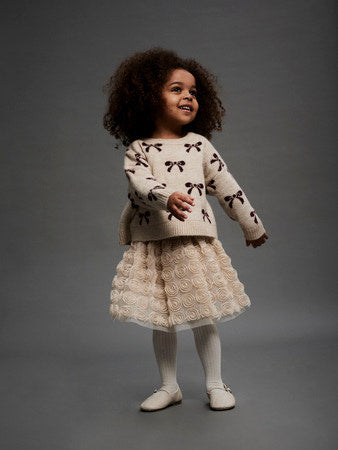 Mini rok SYKIA TULLE Cement