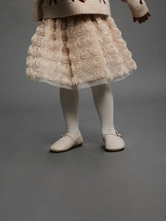 Mini rok SYKIA TULLE Cement