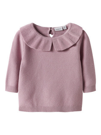 Baby trui ODA Keepsake Lilac Regular Fit