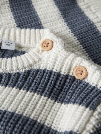 Baby trui OLFERT Cloud Dancer FLINTSTONE Regular Fit