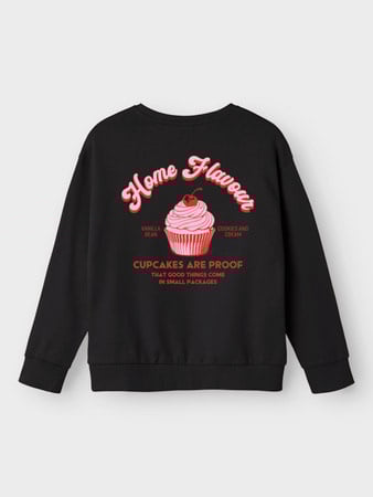 Kinderpullover NEATAS Schwarz Relaxed Fit