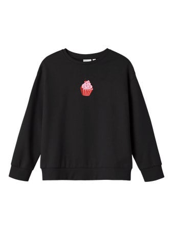 Kinderpullover NEATAS Schwarz Relaxed Fit