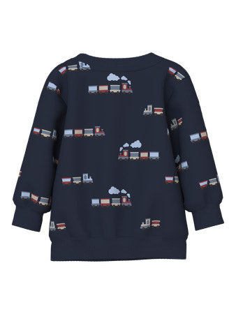 Baby trui VIMMER Navy Blazer Train Regular Fit