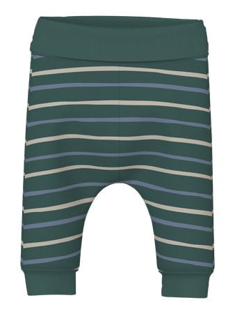 Baby broek VIMMER Bistro Green Stripes Regular Fit