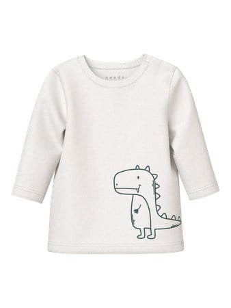 Baby longsleeve VOBBI Cloud Dancer Dino Regular Fit