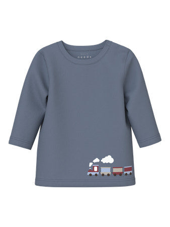 Baby longsleeve VOBBI Flint Stone Train Regular Fit