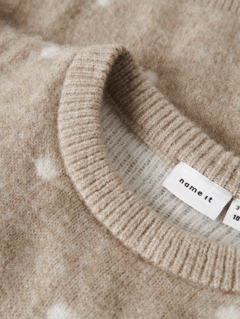 Mini trui NEDEI Island Fossil Regular Fit