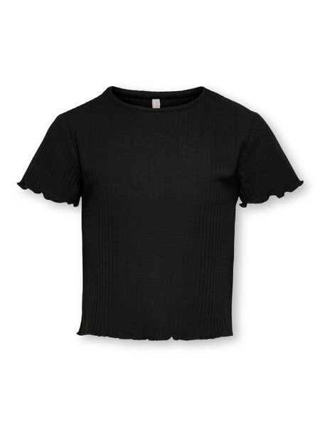 Kids T - shirt NELLA Black Stretch Fit