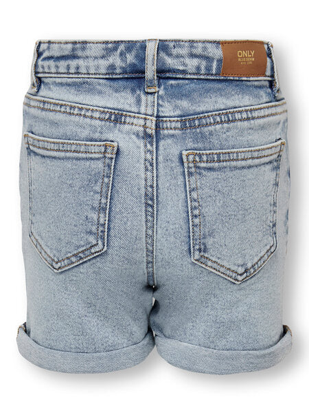 Kids short PHINE Light Blue Denim Regular Fit