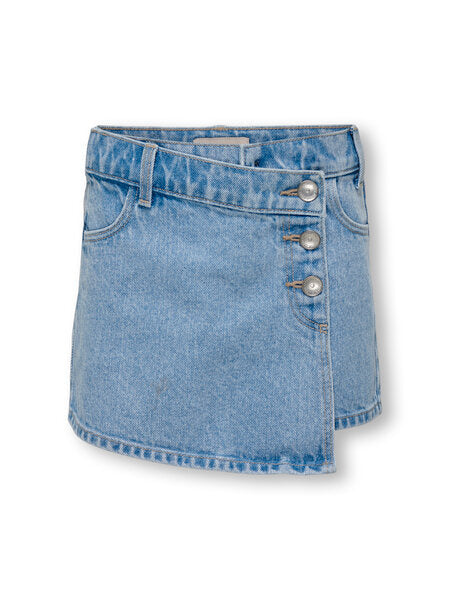 Kids skort JENNY Light Blue Denim