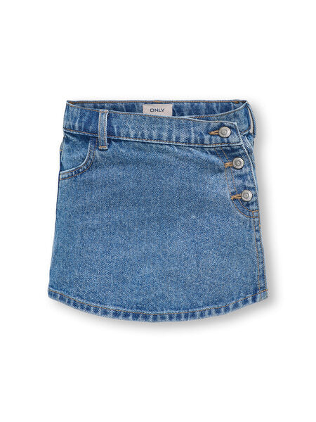 Kids skort JENNY Medium Blue Denim