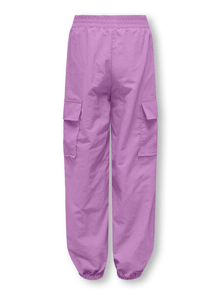 Kinder-Jogginghose ECHO CARGO PARACHUTE African Violet Loose Fit