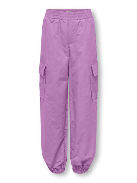Kinder-Jogginghose ECHO CARGO PARACHUTE African Violet Loose Fit