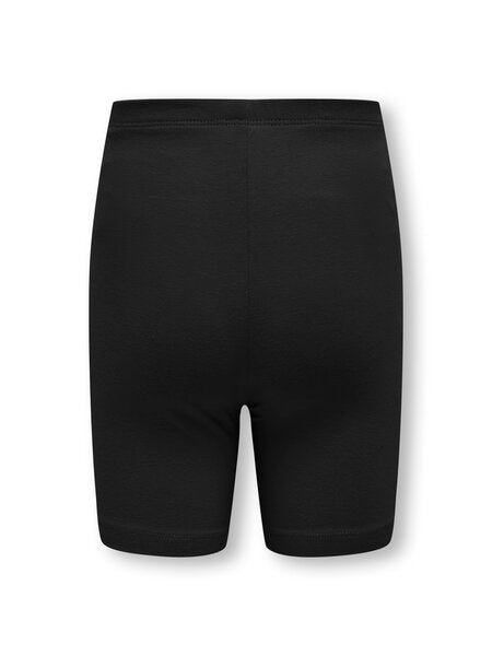 Kinder Shorts LOVE Schwarz Enganliegend