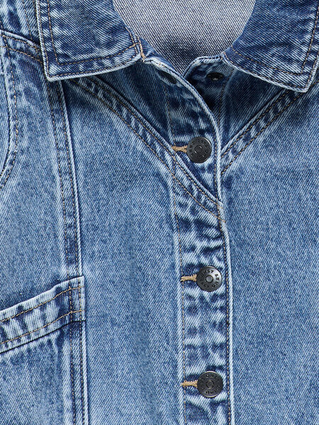 Kids gilet KENNEDY Medium Blue Denim