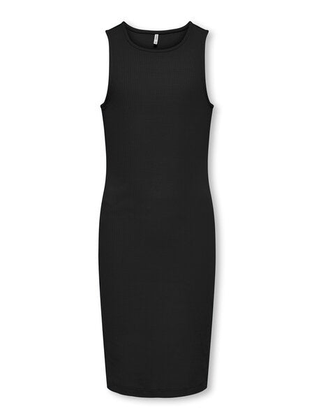Kids jurk BELFAST Black Bodycon Fit