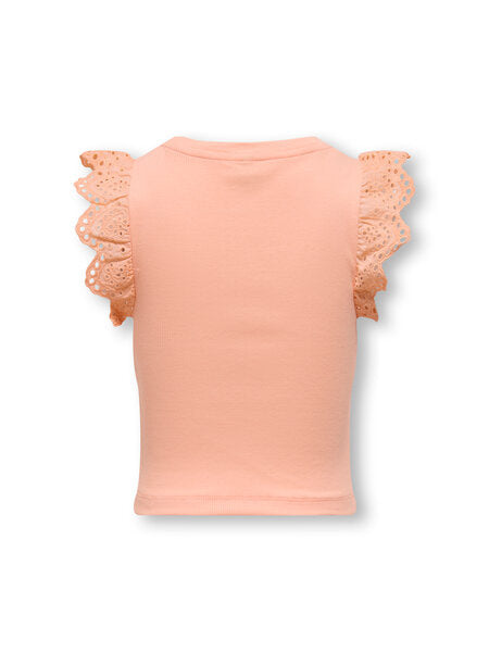 Kinderoberteil DREA Lachs Regular Fit