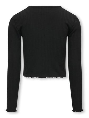 Kids longsleeve NELLA Black Stretch Fit