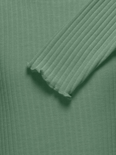 Kids longsleeve NELLA Hedge Green Stretch Fit