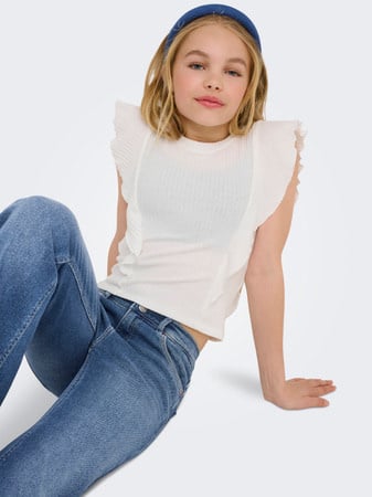 Kids spijkerbroek JUICY LIFE Medium Blue Denim Flared Fit