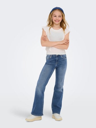 Kids spijkerbroek JUICY LIFE Medium Blue Denim Flared Fit