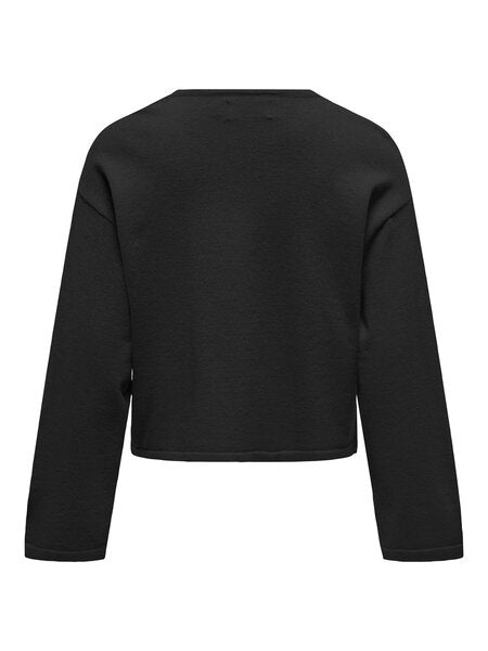 Kinderpullover IBI Schwarz EMB BIRCH Regular Fit