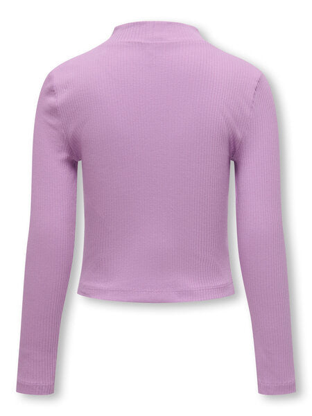 Kids longsleeve BELFAST African Violet Tight Fit