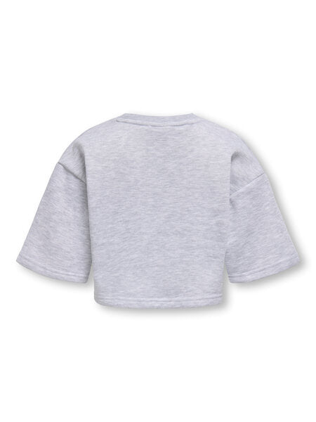 Kinderhemd FAVE Hellgrau Melange Regular Fit