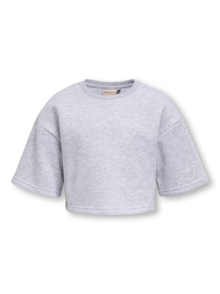 Kinderhemd FAVE Hellgrau Melange Regular Fit