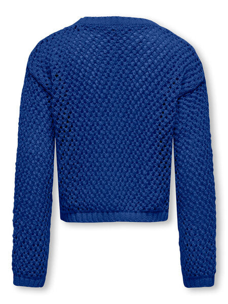 Kinderpullover DONNA Mazarine Blue Loose Fit