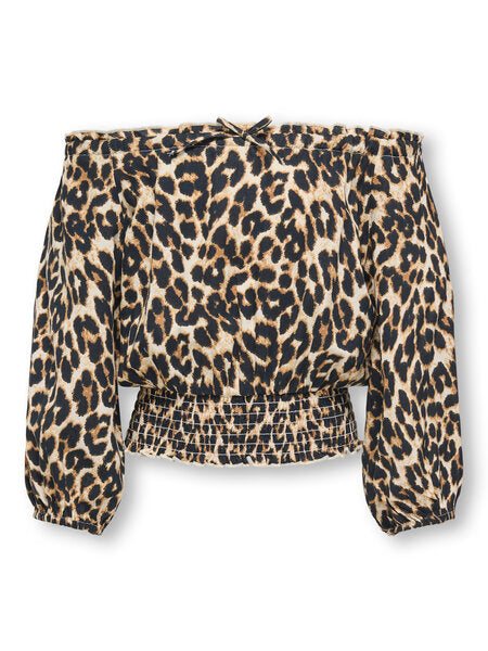 Kinderoberteil GLOW Schwarz Clara Leo Regular Fit