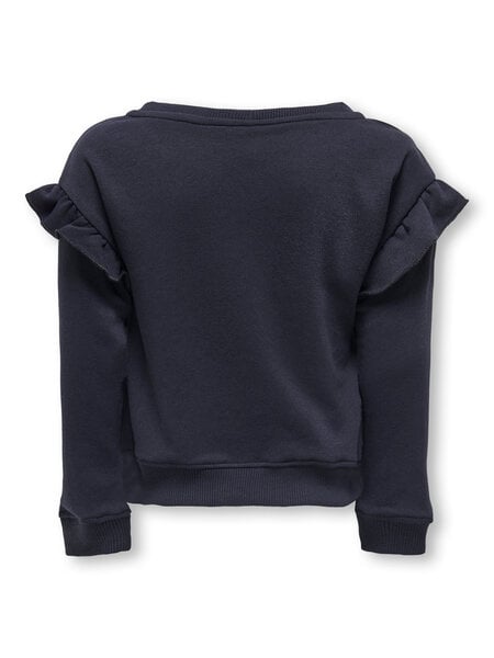 Mini trui SARA Night Sky EMB Heather Rose/Hedge Green Relaxed Fit