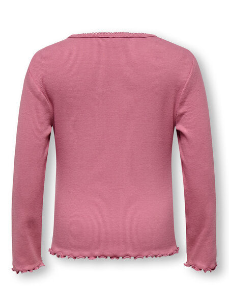 Mini longsleeve TRINNY Heather Rose Tight Fit