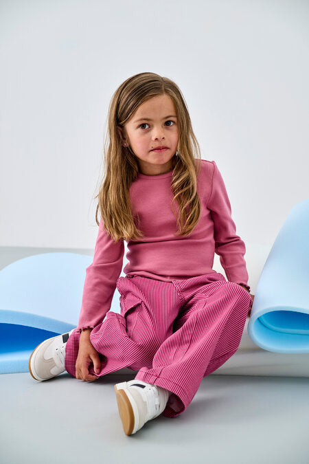 Mini longsleeve TRINNY Heather Rose Tight Fit