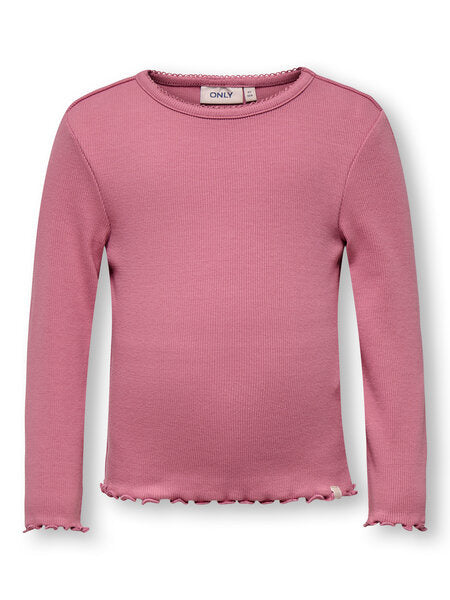 Mini longsleeve TRINNY Heather Rose Tight Fit