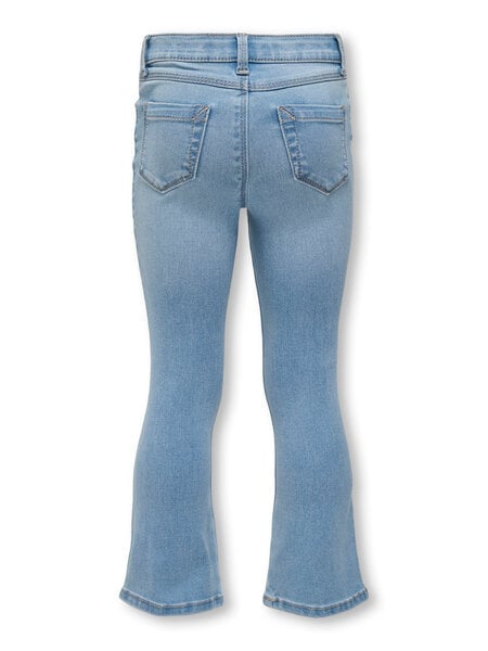 Mini spijkerbroek ROYAL FLARED FLOWER Light Blue Denim Flared Fit